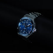 Luxury watch (166.10.201.10): watch face angled view right zoomed out